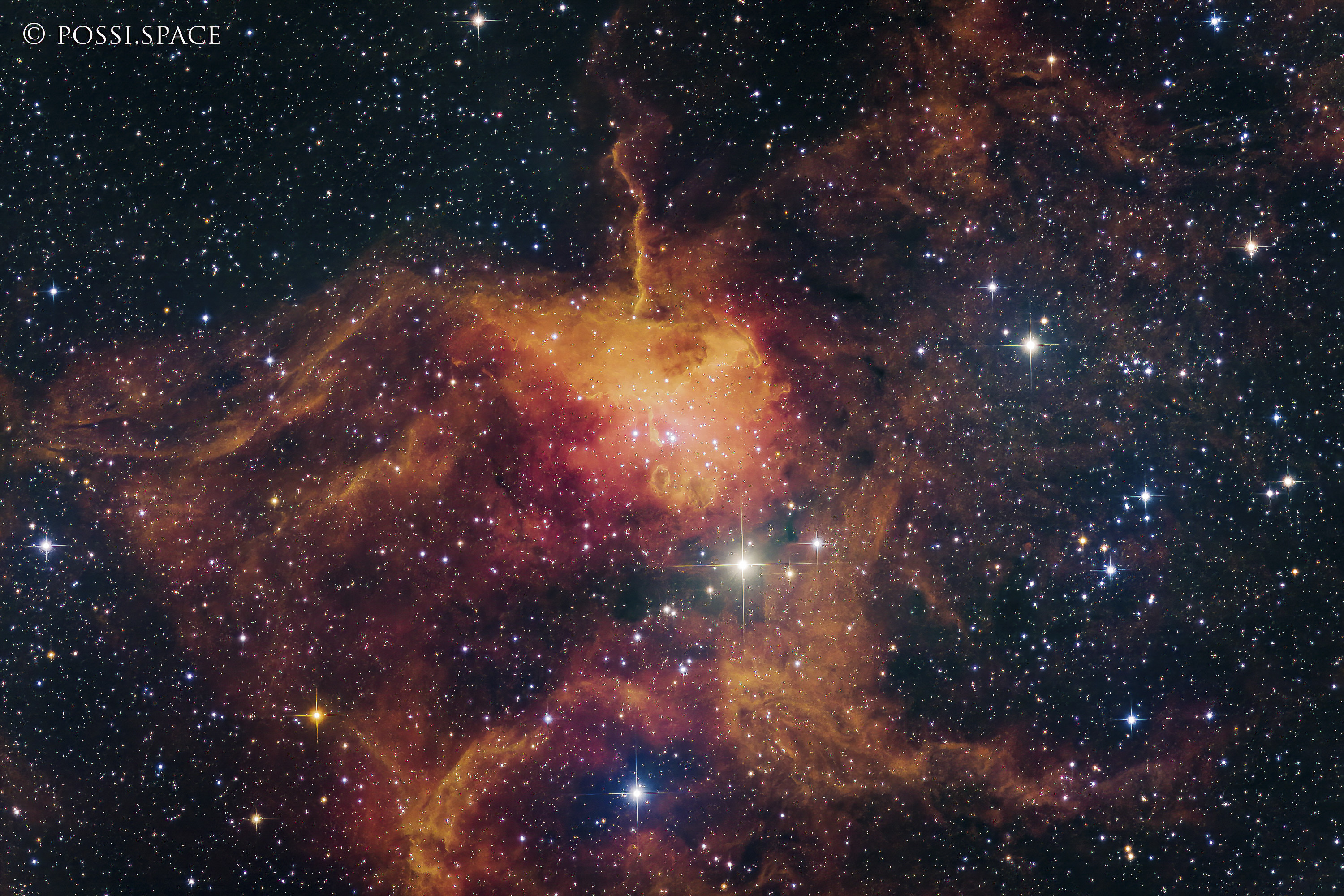 Sh2-234 Spider Nebula