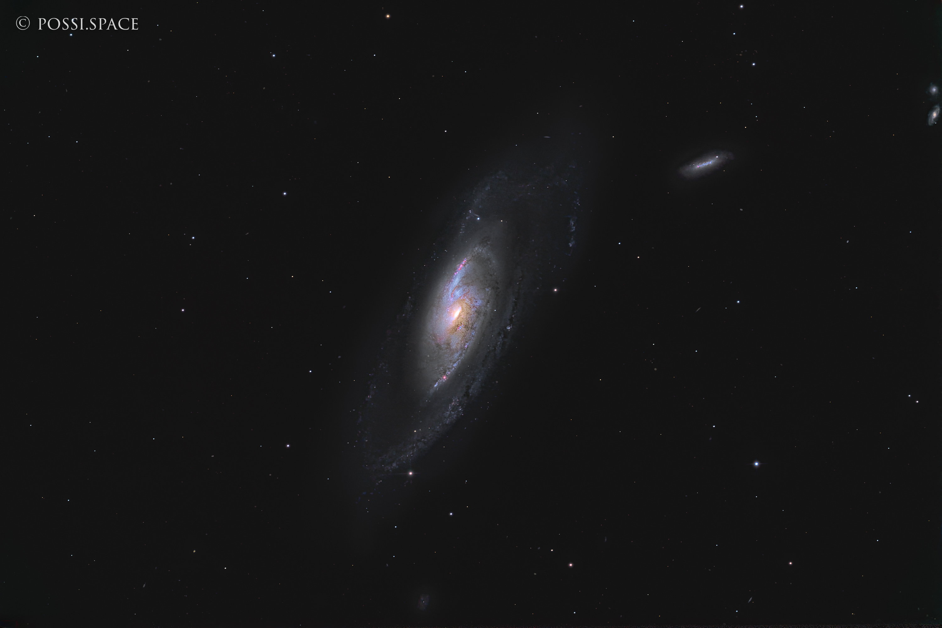 M106 Messier 106 Spiral Galaxy