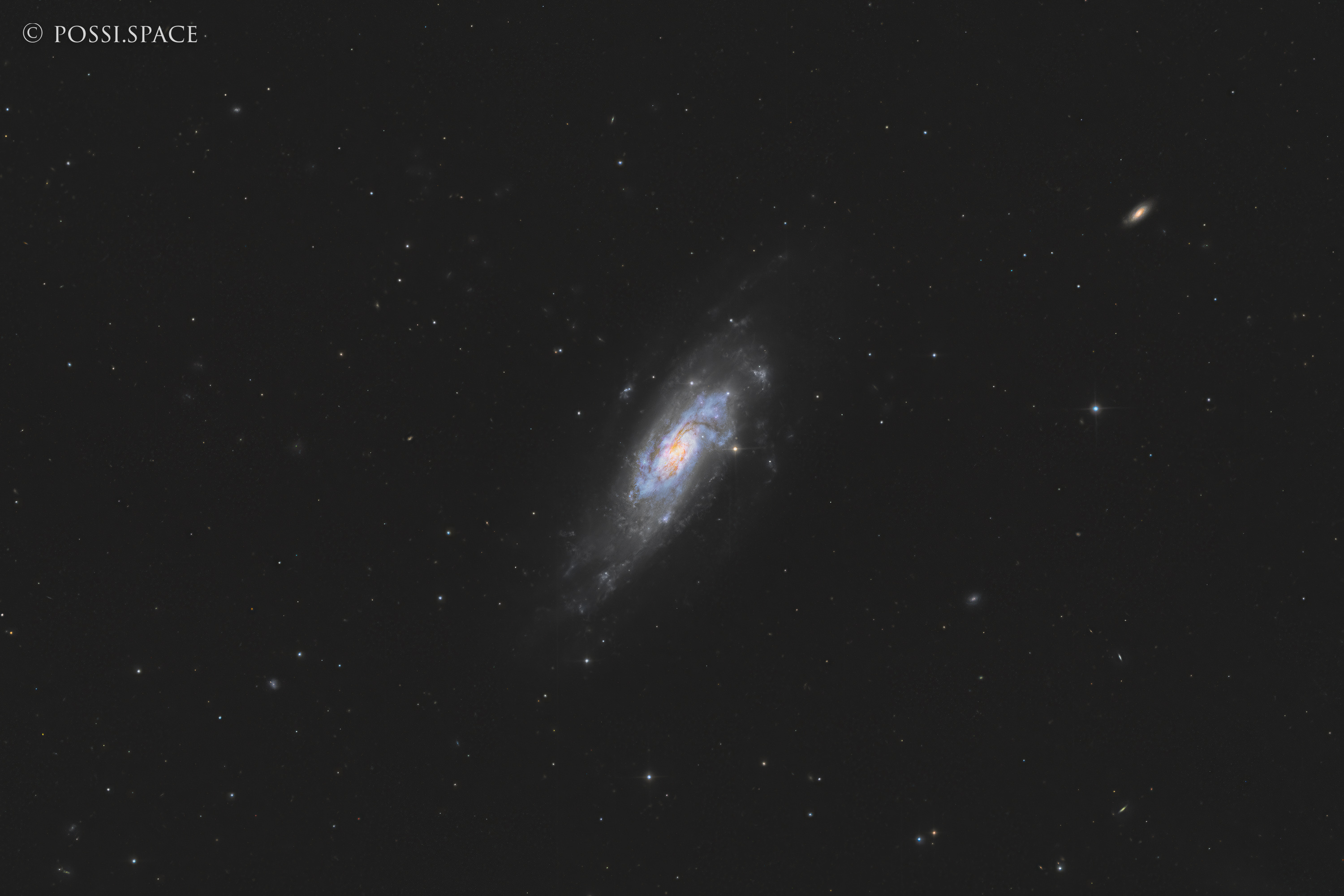 NGC4559 Koi Fish Galaxy