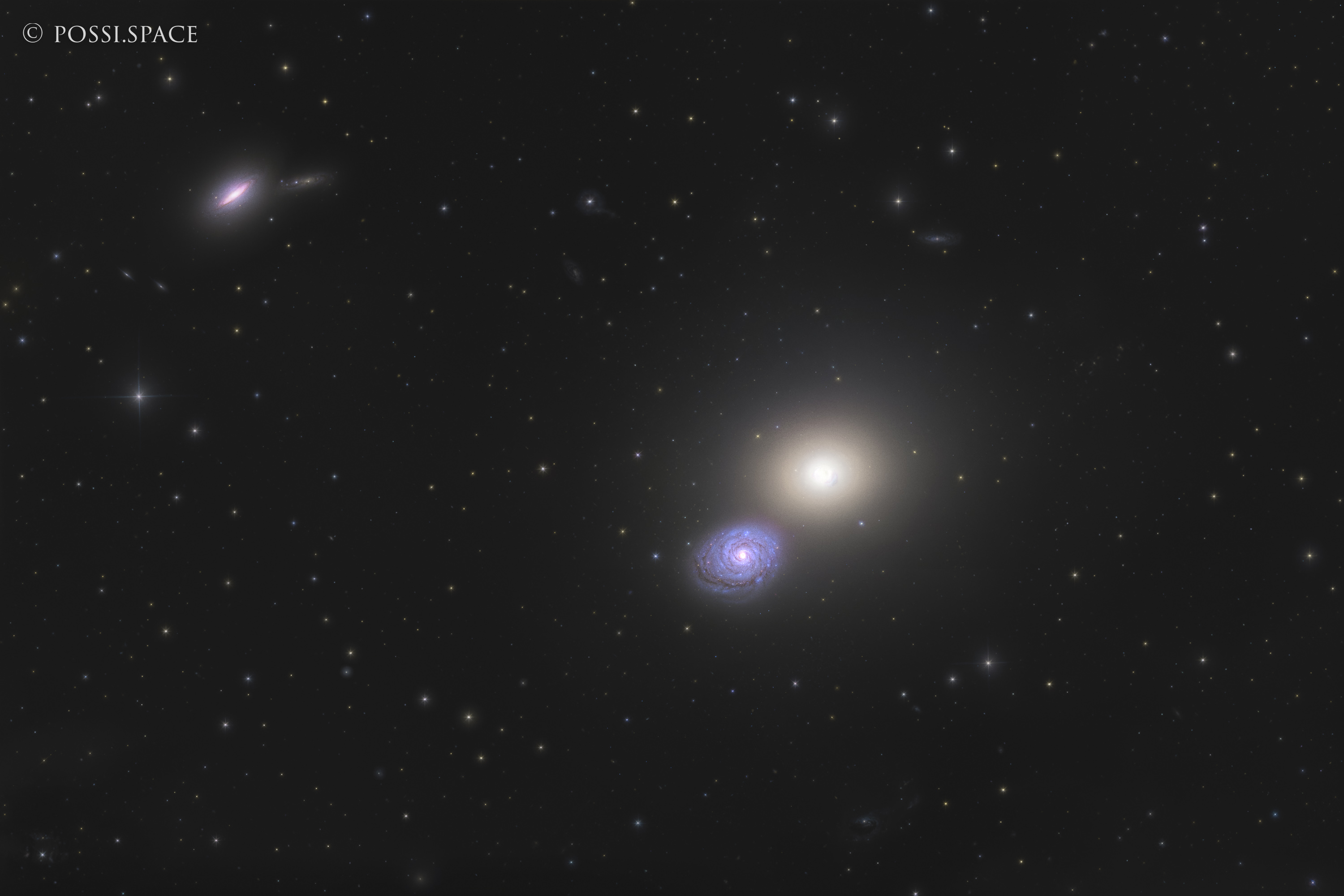 ARP116 The Eyes Galaxies