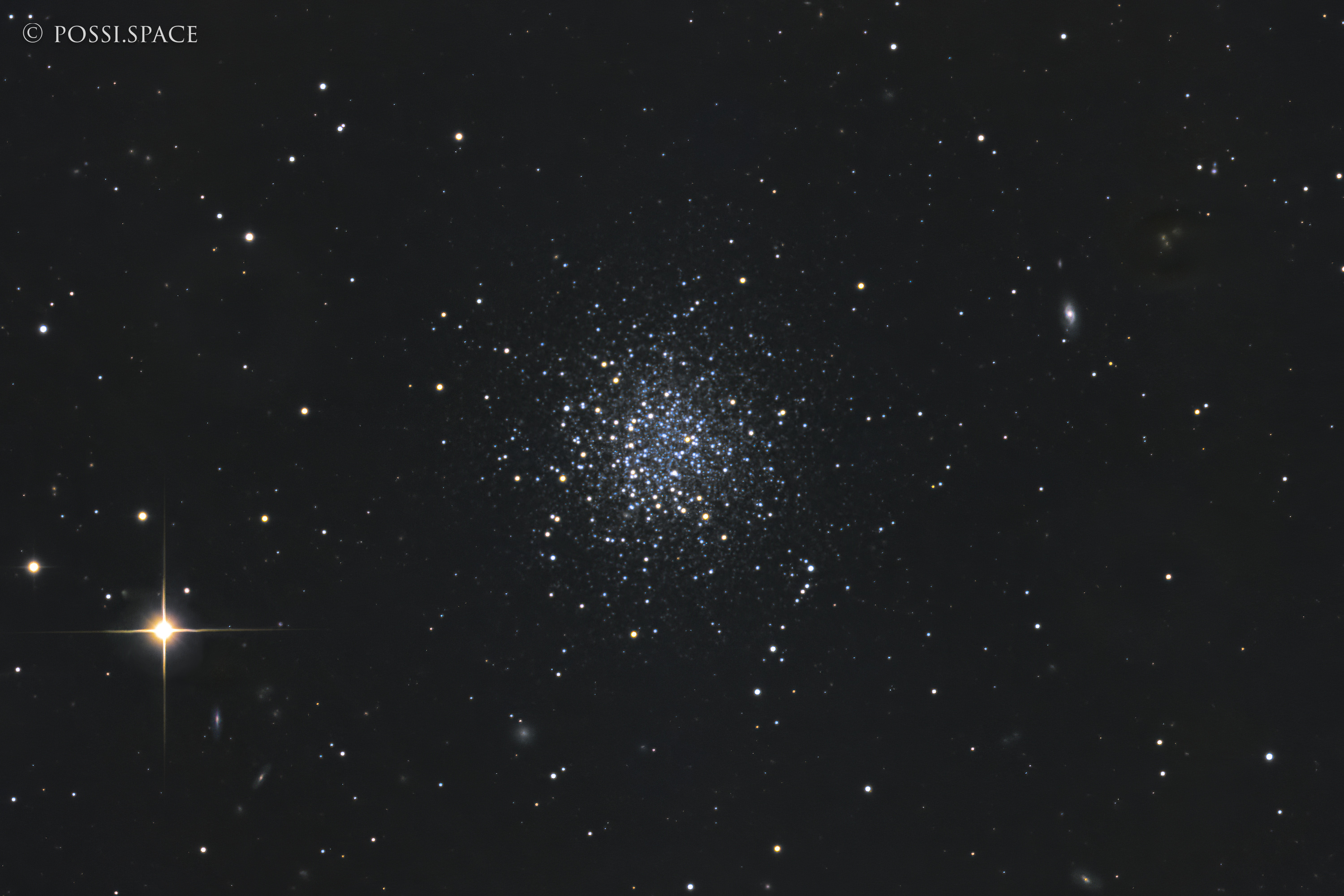 NGC5466 Old Globular Star Cluster in Boötes