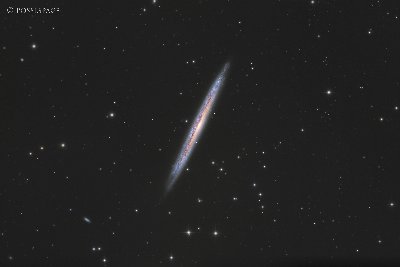 NGC5907 Knife-edge-galaxy